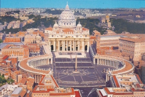 das Ziel der Reise: der Petersdom