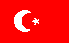 Die t&uuml;rkische Flagge