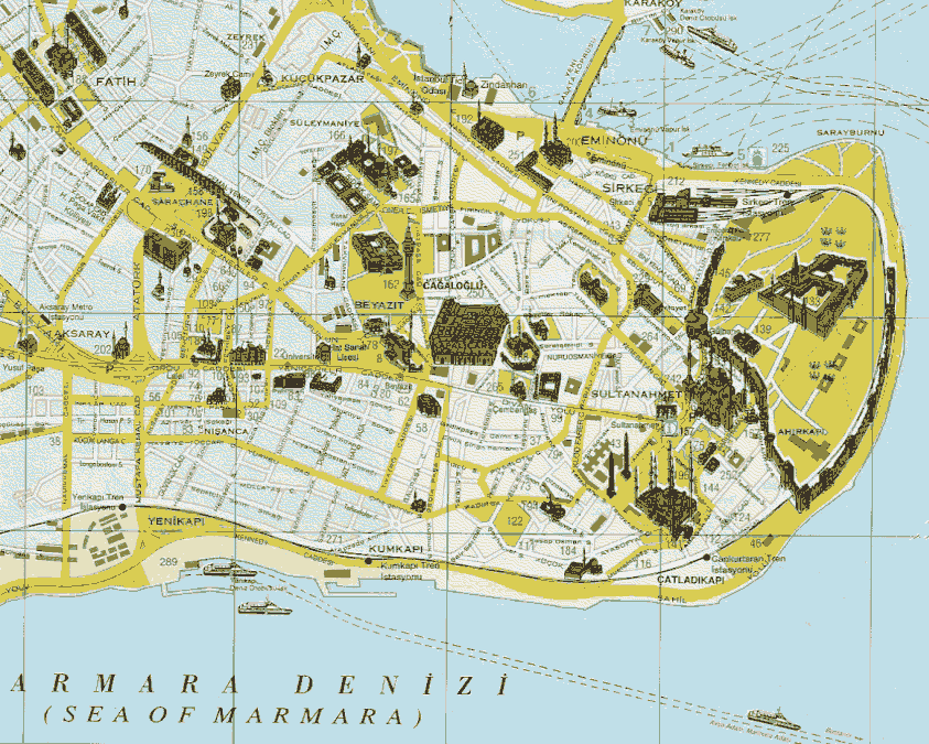 die europ&auml;ische Seite von Istanbul, Sultanahmet